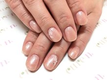 キュアエヌ(cure.n)/雪の結晶ネイル