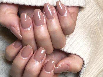 ネイルマジック 仙台一番町店(NAIL MAJIC)/ブラウンワンカラー¥6800