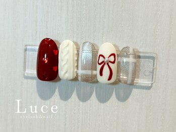 ルーチェネイル 横浜(Luce nail)/冬ニットネイル