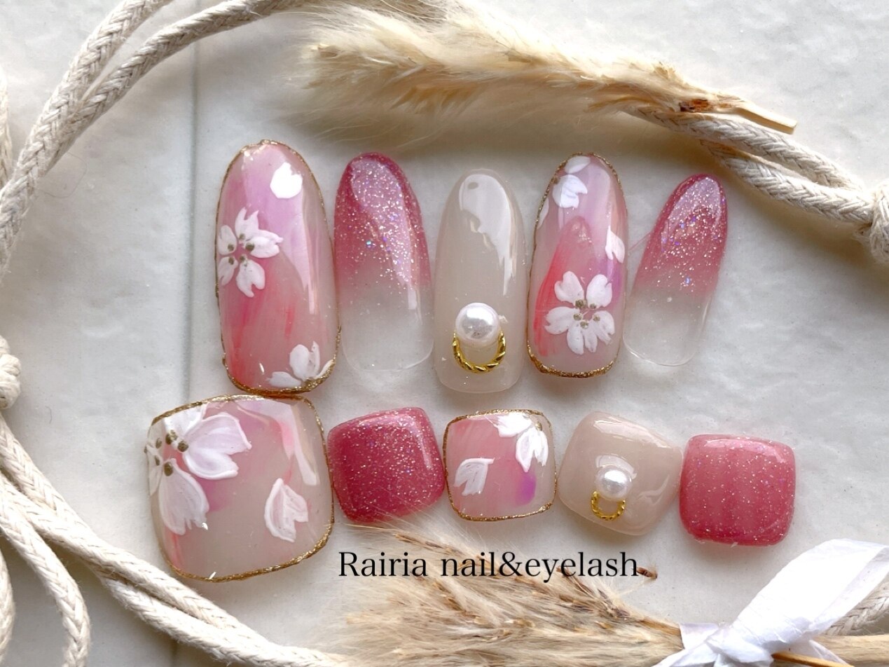 2026年春トレンド】ピンク 春のネイルデザイン集｜人気順｜34ページ目