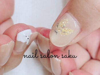 サク(saku)/ミモザ×くま