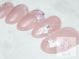 ホロフラワーネイル