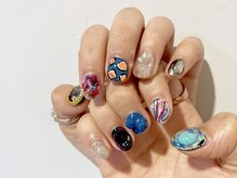 ネイルズ ララ(nails Lala)/ごてごてネイル。