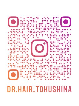 ドクターヘア 徳島店(Dr.hair)/インスタグラムQRコード
