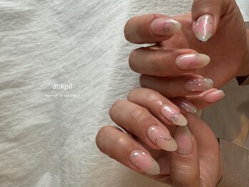 アノカプイル(ankpil)/【ハートリボンネイル】