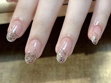 ヴィーナスネイル(Venus Nail)/ラメグラデーション　オフィス
