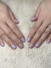 インプレス 鶴見店(Impress)/パープルネイル