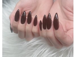 ブラウンネイル/ワンカラー