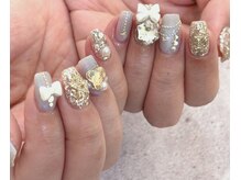 ルミエール 大分市中央町(Lumiere)/クリスマスキラキラネイル