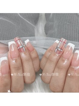 エムプラスネイル 新宿(M+Nail)/フレンチ