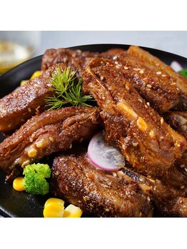 モンゴル式リラクゼーション　癒しのおうち/お肉料理（スペアリブ等）