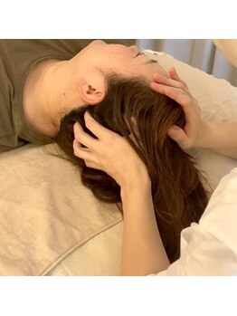 ユルビノ 武蔵小杉(yurubino)の写真/【目の疲れ/首こり/睡眠のお悩みに◎】深くまで届くヘッドスパは寝落ちしてしまう程の心地よさ♪