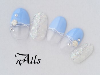 ネイルズ(nAils)/フレンチ×シェル