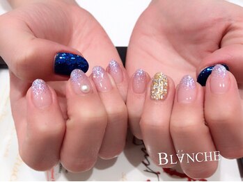 ブランシュ(BLANCHE)/ホロ埋めキラキラ