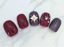 ザ アール ネイル カンパニー(the R nail company)/シェラック定額アートD￥10450