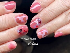 エアブラシ×ハートのValentine