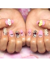 エムネイル(Ｍ)/_キャラクター3Dネイル_