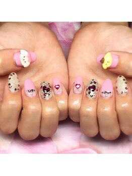 エムネイル(Ｍ)/_キャラクター3Dネイル_