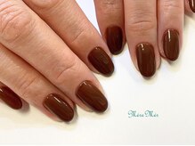 メールメール 和光市本店(MereMer)/こっくりブラウンネイル 