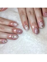 グラマラス アンジェアイ 荻窪店(glamourous ange eye)/フラワーネイル