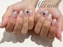 アクイユ 銀座店(ACCUEIL)/ホワイトネイル