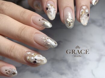 グレース ネイルズ(GRACE nails)/ホワイトアニマル