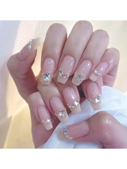 クイーンズビューティーサロン 新宿本店(Queen's beauty salon)/チップ長さだしやり放題