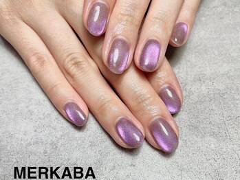 マカバ(MERKABA)の写真/ご新規様限定【オフ込みワンカラーorラメグラ4000円/オフ無料マグネットネイル5000円】お得にキレイに★