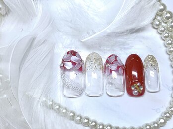 ルミエ(Lumie)/フラワーネイル 