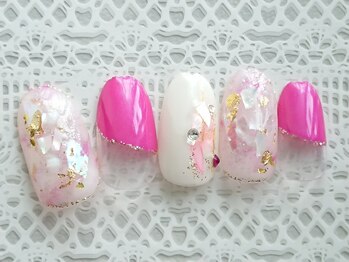 ネイルサロン ハース(Hearth)/華やかなジェルネイル☆
