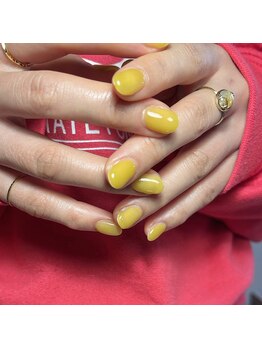 プリュネ(Prune)/イエロー/ワンカラー