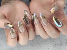 グランドオウジャ(Grand Ouja)/mirro nail