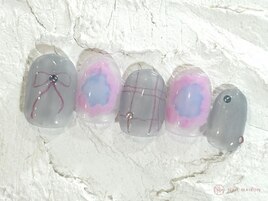 インク落書きネイル¥10550