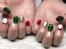 ジュリネイル(JULIE NAIL)/クリスマスネイル♪
