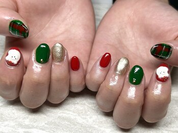 ジュリネイル(JULIE NAIL)/クリスマスネイル♪