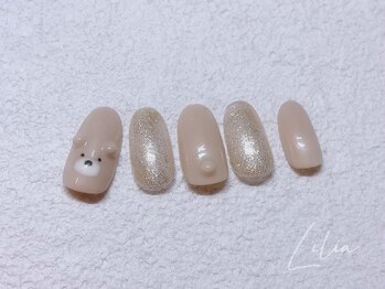 リーリア(Lilia)/くまネイル