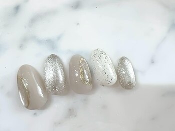 リベレ(LIBELLE)/ニュアンスネイル/夏ネイル