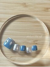 ファレノホワイト/定額デザインネイル／夏