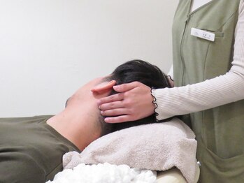チャーパ(CAAPA)の写真/デスク疲れ・眼精疲労に!【首こり・頭の疲れに!脳休ヘッドスパ45分/¥4500】休憩がてらのリフレッシュにも◎
