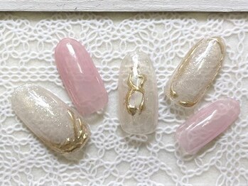 ココカラ(cocokara)の写真/[当日予約OK]アートを楽しむ定額コース多数ご用意☆ヌーディカラーを中心とした豊富なカラーをご用意♪