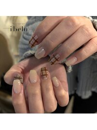 チェックネイル