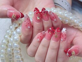 クリスマスネイル