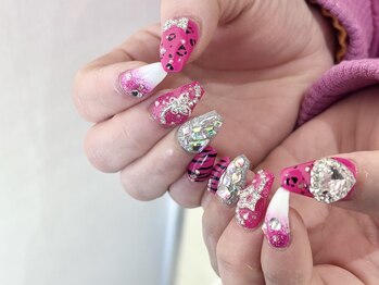 モカ 心斎橋(moca by Lee)/【miyuu】ピンクネイル