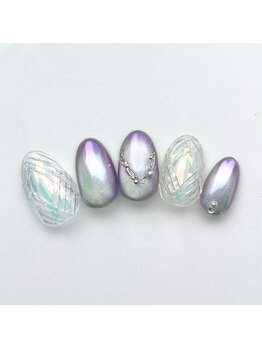 アルセア 上野御徒町店(Alcea)/キラキラ　ダイアモンドネイル