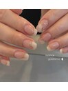 ニュアンス★ミラーアートネイル