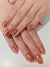 ストーリーアイラッシュアンドネイル(Story)/ラメ ワンカラーネイル