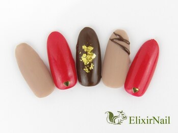 エリクサーネイル 神田(Elixir Nail)/シンプル/クーポン使用