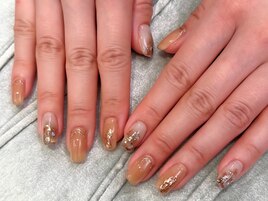 ニュアンスちゅるんネイル♪