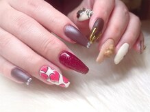 サニーデイズ ネイルアンドビューティー 曙橋店(SunnyDays Nail&Beauty)/大人バレンタイン