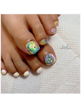 ハヌル(haneul.)/フット/推しネイル【オルくん】